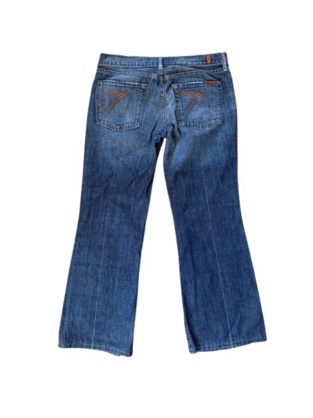 7 For All Mankind Dojo Wide Leg Jeans - Picture 2 of 6